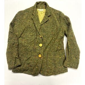 Vintage Douglas Marc Women's Size 9/10 Tailored Statement Blazer Union Made Tag